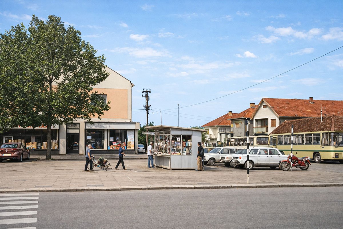 Slika starih dobanovaca,centar dobanovaca