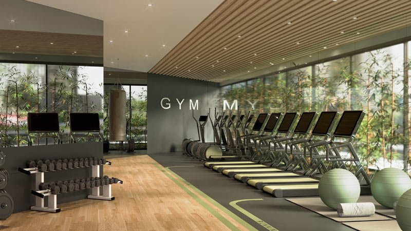 Okolina i sadrzaj teretana